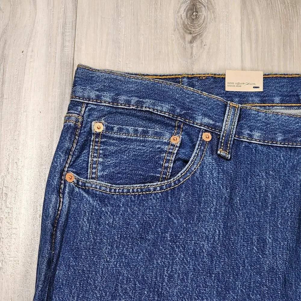 Levi's 501 Jeans Men's 40X29 Medium Wash Original New 005010194